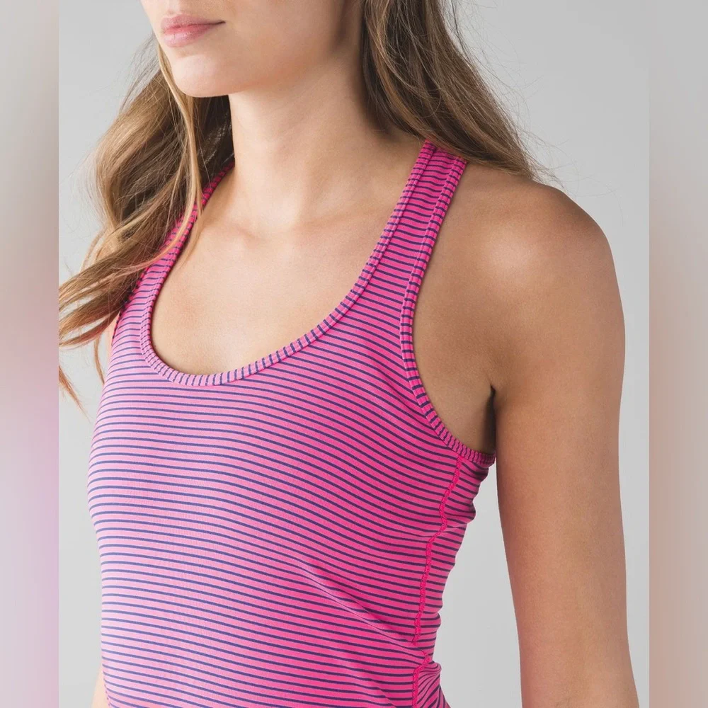 Lululemon Cool Racerback Tank Top Yoga Activewear Gym Workout Lightweight Summer